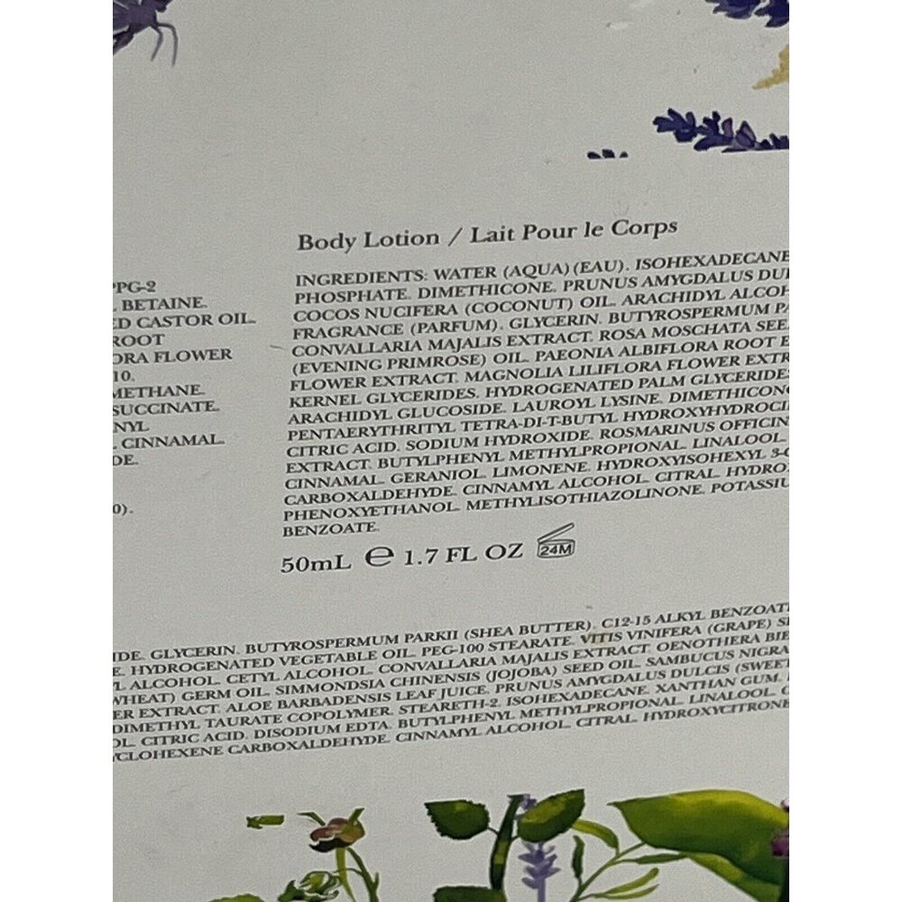 Crabtree & Evelyn Lily 3 Pc Gift Set Body Cream 1.0 Body Lotion & Shower Gel 1.7 - Picture 4 of 4